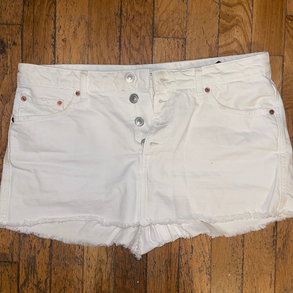 Zara denim skort